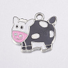 Alloy Enamel Charms EA0541Y-2