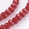 Imitation Jade Glass Bead Strands GLAA-F001-3x2mm-29-3