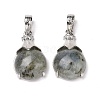 Natural Labradorite Pendants G-M385-05P-B-2