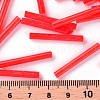 Glass Bugle Beads SEED-S043-03D-04-4