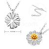 SHEGRACE Fashion Rhodium Plated 925 Sterling Silver Pendant Necklace JN123A-2