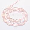 Natural Rose Quartz Beads Strands G-G695-05-2