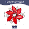 2Pcs Platinum Alloy Shoe Buckle Clips ALRI-FG0001-04D-2