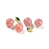 Natural Agate Pendants X-G-P509-02G-2