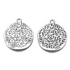 Tibetan Style Alloy Pendants TIBEP-N008-129-1