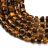 Natural Tiger Eye Beads Strands GG-CBA5B6F-E01-01-3