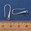 Brass Earring Hooks KK-H502-15S-3