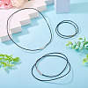 3Pcs 3 Sizes 2MM Round Cowhide Leather Cord Necklaces Makging NJEW-TAC0048-4