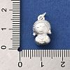 925 Sterling Silver Buddha Charms STER-K180-07S-3