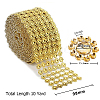 Plastic Sparkling Flower Shape Mesh Wrap Roll DIY-CJC0001-08B-2
