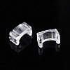 Transparent AS Plastic Base Buckle Hair Findings FIND-T064-012-2