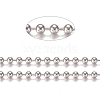 Tarnish Resistant 304 Stainless Steel Ball Chains CHS-E021-13K-P-1