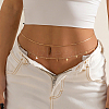 2Pcs Iron Waist Body Chain AJEW-WH20019-21G-5