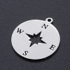 Non-Tarnish 201 Stainless Steel Laser Cut Pendants STAS-S105-T964-1-2