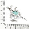 Synthetic Turquoise Pendants G-A176-A10-2