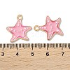 Alloy Enamel Pendants ENAM-O001-08E-G-3