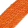 Transparent Glass Beads Strands GLAA-Z018-C21-1
