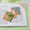 4Pcs 4 Style Felt Embroidery Bookmarks FIND-HY0003-46D-5