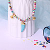 Handmade Polymer Clay Heishi Beads X-CLAY-R067-8.0mm-31-6