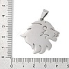 304 Stainless Steel Pendants STAS-R135-20P-3