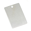 Tarnish Resistant 201 Stainless Steel Stamping Blank Tag Pendants X-STAS-T008-118-1