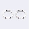 925 Sterling Silver Open Jump Rings STER-F036-02S-0.9x4mm-2