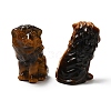 Natural Tiger Eye Sculpture Display Decorations DJEW-Q002-01G-2