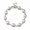 304 Stainless Steel Ladybug Link Bracelets for Women BJEW-K226-15A-P-4