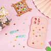 360Pcs 12 Colors Opaque Resin Cabochons RESI-PH0002-68-4