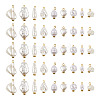 9 Sets 9 Style ABS Plastic Imitation Pearl Pendants KY-TA0001-23-10