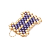 Handmade MIYUKI Seed Beads PALLOY-MZ00867-08-4
