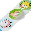 Cartoon Patterns Paper Gift Sticker Rolls DIY-R083-03I-2