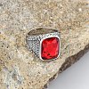 304 Stainless Steel with Cubic Zirconia Finger Rings for Men FS-WG67565-18-1