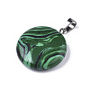 Synthetic Malachite Pendants X-G-R470-005-1