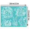 Self-Adhesive Silk Screen Printing Stencil DIY-WH0338-232-2