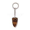 Natural Tiger Eye Sailor's Knot Pendant Keychain KEYC-E038-03P-04-2