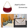 Acrylic Imitation Pearl Bag Strap FIND-PH0001-79-3