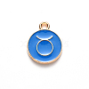 Alloy Enamel Pendants LS-X-ENAM-S124-01B-02C-2