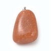 Natural Red Aventurine Pendants X-G-k302-B13-2