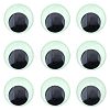 Luminous Self Adhesive Plastic Wiggle Googly Eyes Cabochons KY-WH20002-02A-1