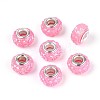 Opaque Resin European Beads RESI-T057-29K-1