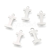 Non-Tarnish 201 Stainless Steel Charms STAS-C021-06P-I-1