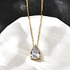 304 Stainless Steel Necklaces NJEW-R022-01G-04-2