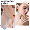 40Pcs Brass Earring Hooks KK-SC0006-18S-4