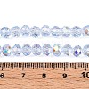 Transparent Glass Beads Strands EGLA-N016-6mm-02-4