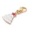 Christmas Theme Alloy Enamel Pendants X-HJEW-JM00427-04-2