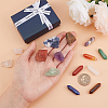 Natural Nanairo Gemstone Gift Box AJEW-WH0165-02-3