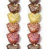 Painted Glass Beads Strands GLAA-Z021-10A-1