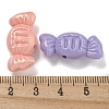 Opaque Acrylic Beads X-OACR-E041-05-3