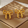 Stylish Stainless Steel Butterfly Stud Earrings For Daily Wear By Women ZH6420-1